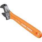Klein Tools D5072 Adjustable Wrench Set, Extra Capacity, 6-Inch and 10-Inch, Forged Alloy Steel Wrenches, Metric and SAE, 2-Piece