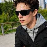 OTICALA Safety Sunglasses ANSI Z87 for Men Women Classic Square Sunglasses UV 400 Protection and Includes Removable Side Shields