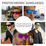 OTICALA Safety Sunglasses ANSI Z87 for Men Women Classic Square Sunglasses UV 400 Protection and Includes Removable Side Shields