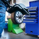 Kirmosal 13 Drawer Tool Chest,Toolbox with Wheels, Rolling Tool Cabinets with Drawers, Top Detachable Tool Chest with Hooks Handles for Workshop Mechanical Garage - Blue