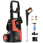 Pressure Washer, Power Washer with Foam Cannon, 4500PSIIMAX, High Pressure Cleaning Machine with Quick Connect Nozzles and 25FT Pressure Hose for Car Patio Driveway Home Outdoor