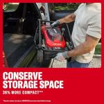 CRAFTSMAN Push Mower 15 in, 2 x 4 Ah V20 Batteries and 2 Chargers Included, Up to 45 Min of Runtime, Lightweight, Easy to Maneuver Electric Lawn Mower Cordless with Grass Bag (CMCMWP120M2)