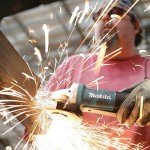 Makita 4-1/2" Paddle Switch Angle Grinder