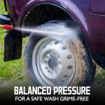 AMERISUN Electric Pressure Washer, 2800 Max PSI and 2.0 GPM, Power Washer with Onboard Soap Tank, Spray Gun and 25 FT Hose, 5 Nozzle Set (1 Turbo), for Cars/Driveways/Patios/Furniture/Deck