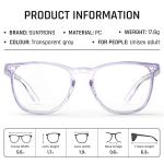 SQIMZAR 1 PCS Safety Glasses Goggles For Women Nurses Protective Eyewear,Anti Fog Safety Goggles
