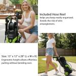 2026NEW Pressure Power Washer 4500PSI with 4 Quick Connect Nozzles, Inlet Hose & Filter, Foam Cannon for Cars/Fences/Driveways/Patios/Home Cleaning, Green