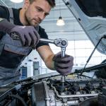 HPHST Work Gloves Micro-Foam Nitrile Coated, Breathable and Durable Nylon Working Gloves with Tiger Stripes Grip for Men Women, for Automotive Electronic Assembly (Grey, Large (Pack of 12))