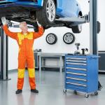 7-Drawer Tool Chest, Rolling Tool Cart, Large Capacity Tool Storage Cabinet with Keyed Locking and Drawer Liners, Link Buckle, and Can Be Combined to Large Cabinet Set, for Garage, Workshop, Warehouse