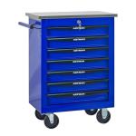 KEIKI 7 Drawers Tool Cart on Wheels,Multifunctional Rolling Tool Chest Tool Storage,Drawers Rolling Tool Trolley Organizer Tool Case for Garage, Warehouse, Workshop, Repair Shop (Blue)