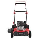 PowerSmart 21-Inch Gas Push Lawn Mower with 144cc 4-Cycle OHV Engine, 2-in-1 with Mulch and Side-Discharge, 6-Position Adjustable Cutting Height (DV8621C)