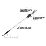57-Inch Power Pruner Attachment for Efficient Trimming