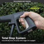 Sun Joe Electric Pressure Washer with 11-Amp Motor and 1.1 GPM, SPX1000 - Portable Water Cleaner with Adjustable Spray Wand for Car, Garden, and Patio Washing and Cleaning
