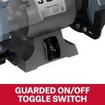 JET 8-Inch Bench Grinder, 1/2 HP, 3450 RPM