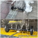 Tool Daily Dual-Function Undercarriage Cleaner,Surface Cleaner for Pressure Washer, 16 Inch, Underbody Car Wash Water Broom with 3 Pieces Extension Wand, 4000 PSI