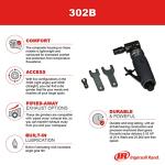 Ingersoll Rand 302B Angle Air Die Grinder, 20,000 rpm, 0.33 hp, 1/4" Collet, Rear Exhaust