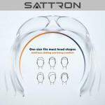 SATTRON Clear Safety Glasses Bulk of 24, ANSI Z87.1 Eye Protection for Women Men, Scratch & Impact Resistant Protective Glasses, Ideal for Lab, Construction, Shooting