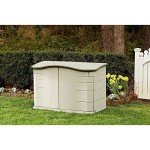 Rubbermaid Outdoor Resin Storage Box - Olive Stone