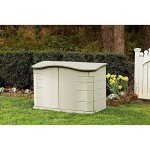Rubbermaid Outdoor Resin Storage Box - Olive Stone