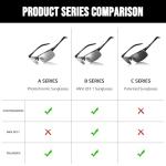 TJUTR Men’s Photochromic Sunglasses, ANSI Z87.1 Safety Glasses Polarized UV400 Protection for Day & Night Driving