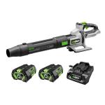 EGO Power+ Leaf Blower, Cordless Electric 880 CFM, Includes (2) 56V 4.0Ah Batteries and Charger - LB8803-2
