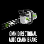 EGO POWER+ Chain Saw, 20” Battery Powered Chainsaw, Electric Cordless, Battery and Charger Not Included – CS2000