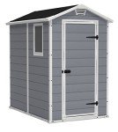 Keter Manor Resin Garden Storage Shed Set