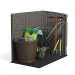 Suncast Kensington Horizontal Storage Shed - Gray