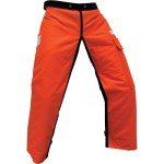 Chainsaw Safety Apparel Set with Chaps and Goggles