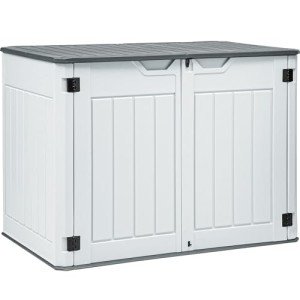 YITAHOME 47 Cu Ft Outdoor Resin Storage Shed