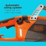 Black + Decker 15A Electric Chainsaw, 18-inch