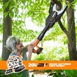 WORX 20V Cordless Jawsaw Chain Saw with Battery