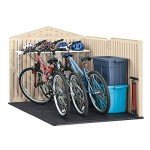 Rubbermaid Outdoor Slide-Lid Storage Shed - 96 cu. ft