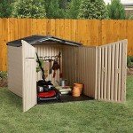 Rubbermaid Outdoor Slide-Lid Storage Shed - 96 cu. ft