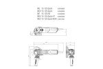 Metabo 5" Variable Speed Angle Grinder 13.5 Amp