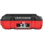 CRAFTSMAN V60 2.5Ah Lithium Ion Battery