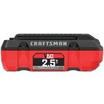 CRAFTSMAN V60 2.5Ah Lithium Ion Battery