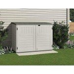 Suncast Outdoor Storage Shed for Yard Tools