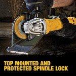 DEWALT 11-Amp 4-1/2-Inch Corded Angle Grinder