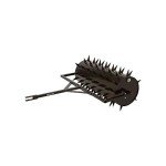 36" Lawn Mower Aerator Roller with Water Holder