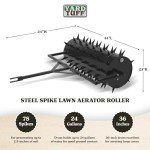 36" Lawn Mower Aerator Roller with Water Holder