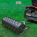 36" Lawn Mower Aerator Roller with Water Holder
