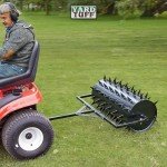 36" Lawn Mower Aerator Roller with Water Holder