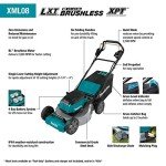 Makita 36V Self-Propelled 21" Lawn Mower