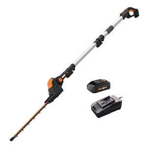Worx 20V Cordless Hedge Trimmer with Extension Pole