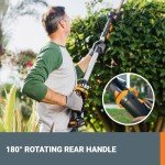 Worx 20V Cordless Hedge Trimmer with Extension Pole