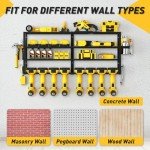 Mefirt Heavy Duty Power Tool Organizer Rack