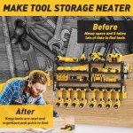 Mefirt Heavy Duty Power Tool Organizer Rack
