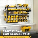 Mefirt Heavy Duty Power Tool Organizer Rack
