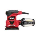 SKIL 7292-02 2.0 Amp Palm Sander, Red