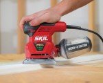 SKIL 7292-02 2.0 Amp Palm Sander, Red